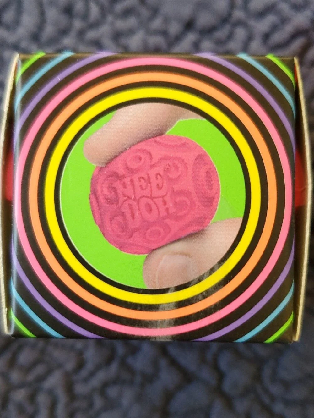 Nice Cube Super Solid Squish! Toy - Blue Nee Doh Needoh Stress Ball